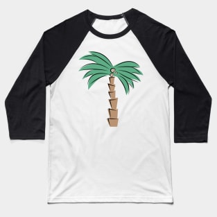 abstract palm tree Baseball T-Shirt